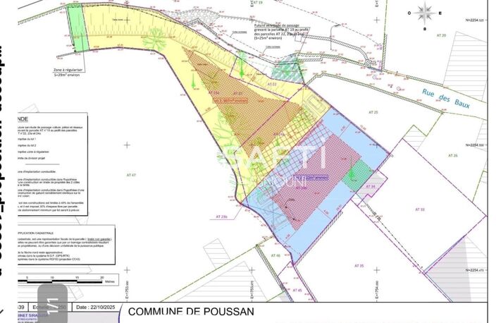 TERRAIN CONSTRUCTIBLE 691 M² LIBRE CONSTRUCTEUR  UN CADRE EXCEPTIONNEL POUR VOTRE PROJET — photo 3