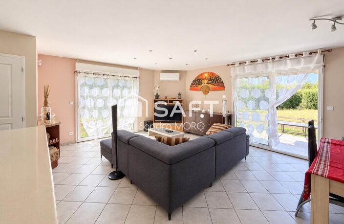 Maison de plain-pied  102 m²  3 chambres + bureau  Terrain de 857 m² — photo 4