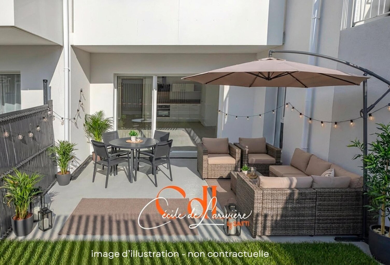 Investissement idéal, plein centre-ville et plein Sud avec terrasse et jardinet ! — photo 1
