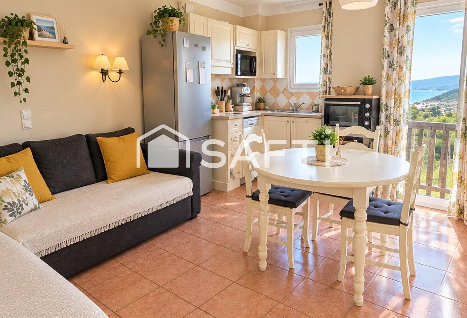 Appartement de 36 m² (carrez) avec un bel aperçu mer. — photo 1