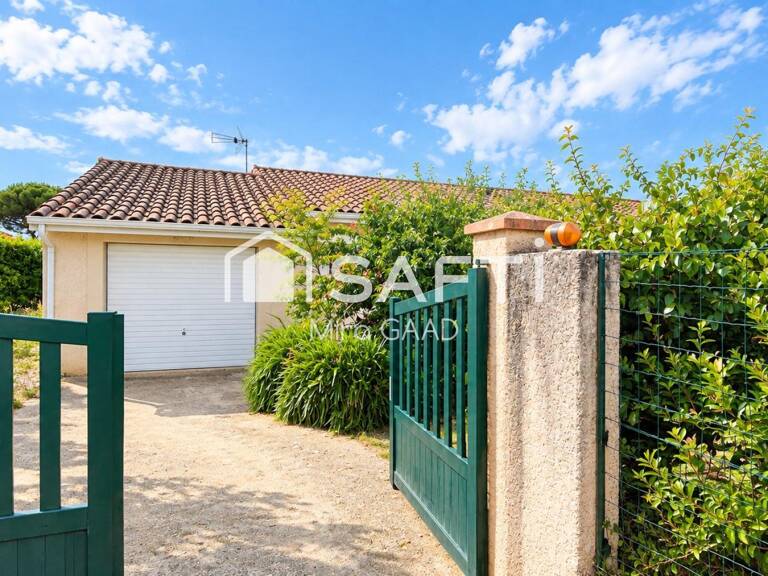 Maison T5 de plain-pied  avec terrain de 1090 m2 NEGOCIABLE — photo 1