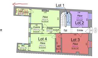 Appartement 2 Pièces 36 m² à vendre à Bordeaux (33000)