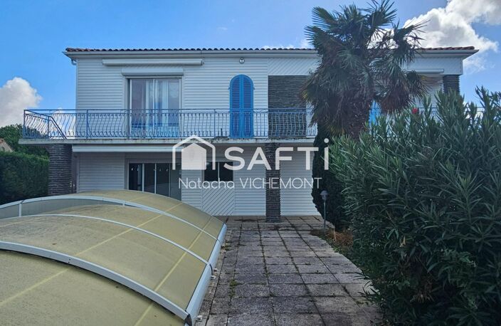 A deux pas de l'ocean, maison atypique de 217m²,5 grandes chambres, piscine et vue sur les marais: une maison aux multiples possibilités — photo 3