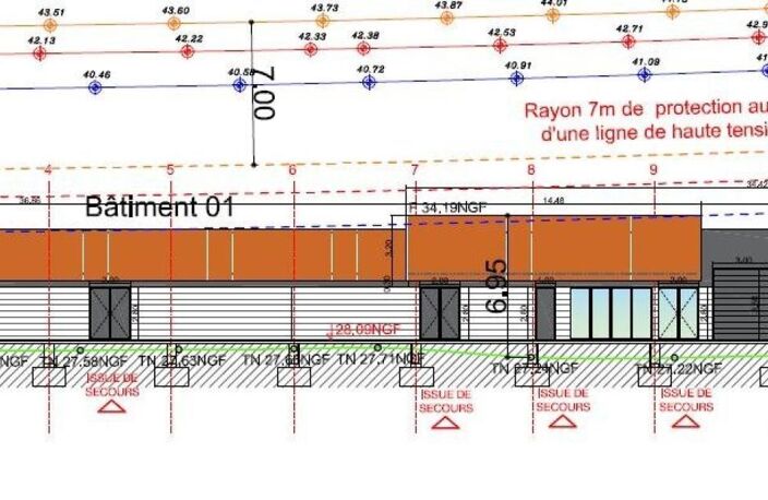 Local commercial neuf 1633m² en VEFA - FORTE VISIBILITÉ — photo 2