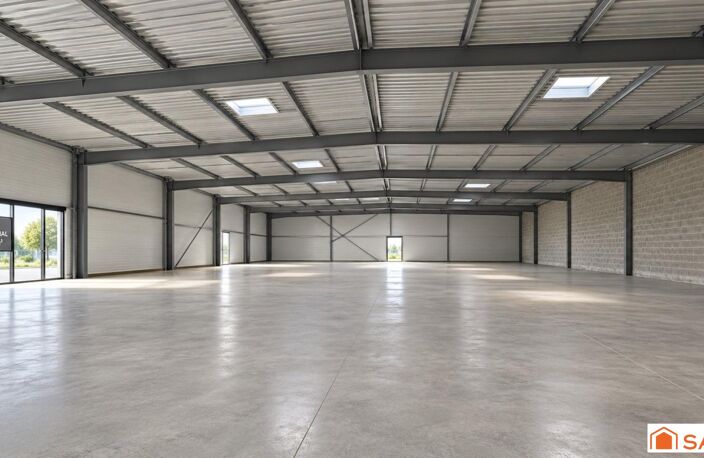 Local commercial neuf 1633m² en VEFA - FORTE VISIBILITÉ — photo 4