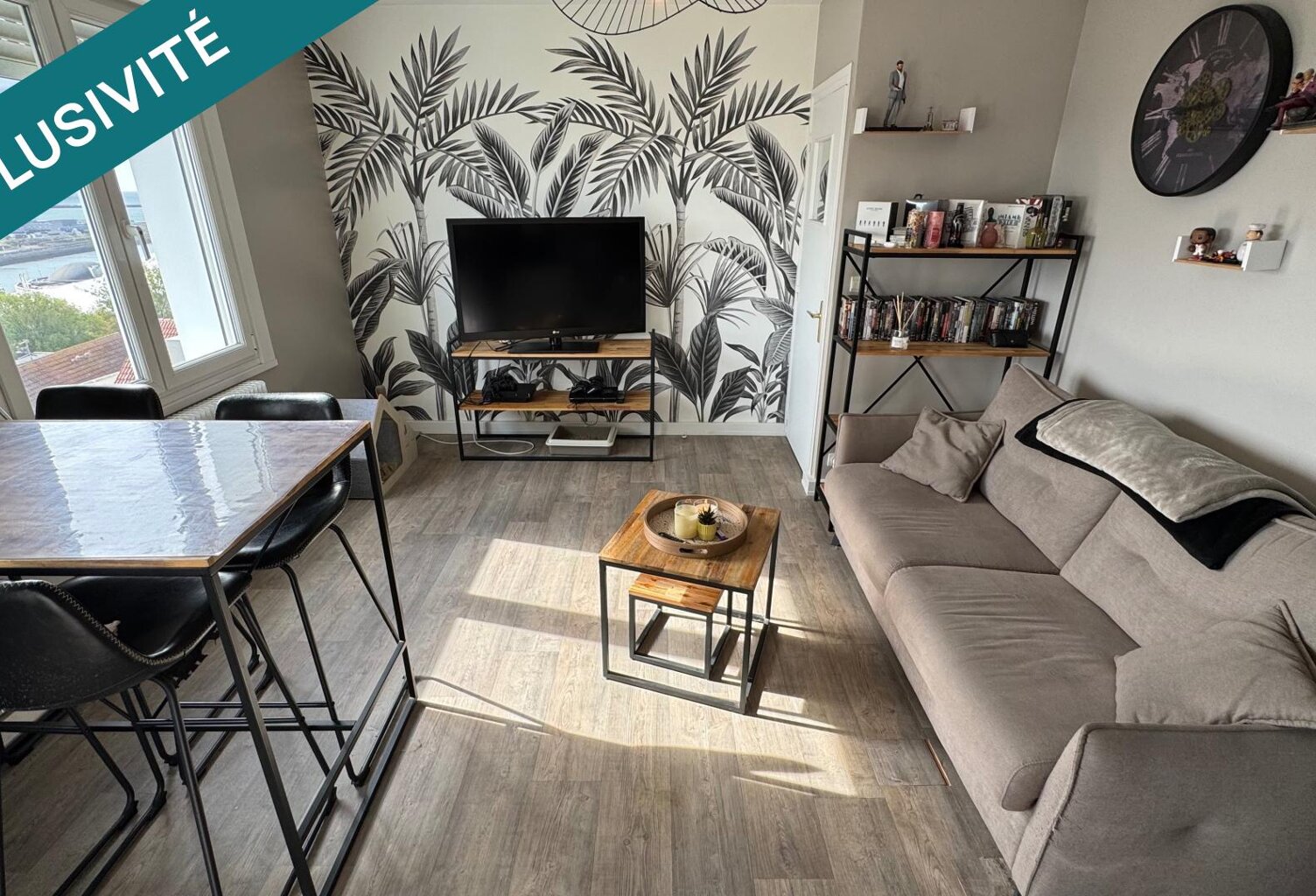 Vue mer & port pour ce bel appartement 2 chambres — photo 1