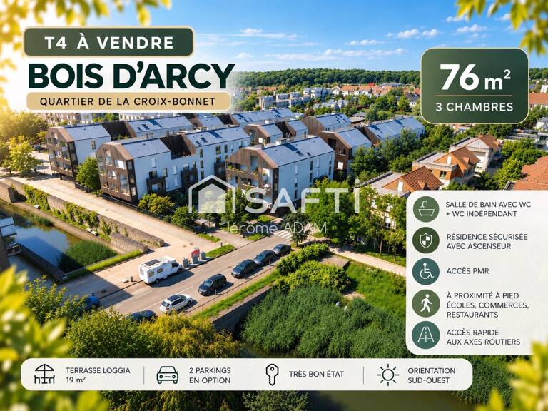 Superbe T4 76 m2 exposé sud ouest | Loggia 19 m2 — photo 1