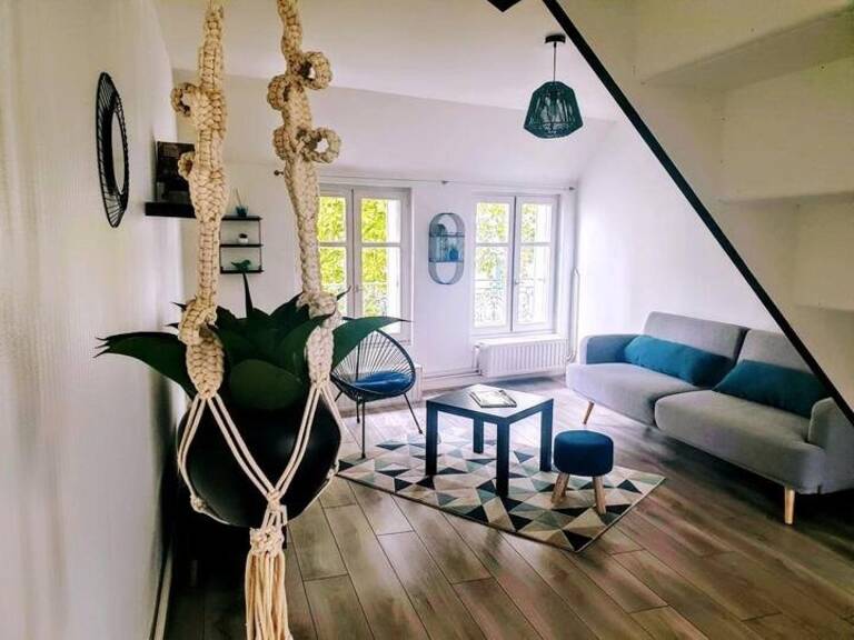 Appartement F3 duplex avec terrasse proche Centre Commercial 4 chemins et  Grand Marché Couvert — photo 1