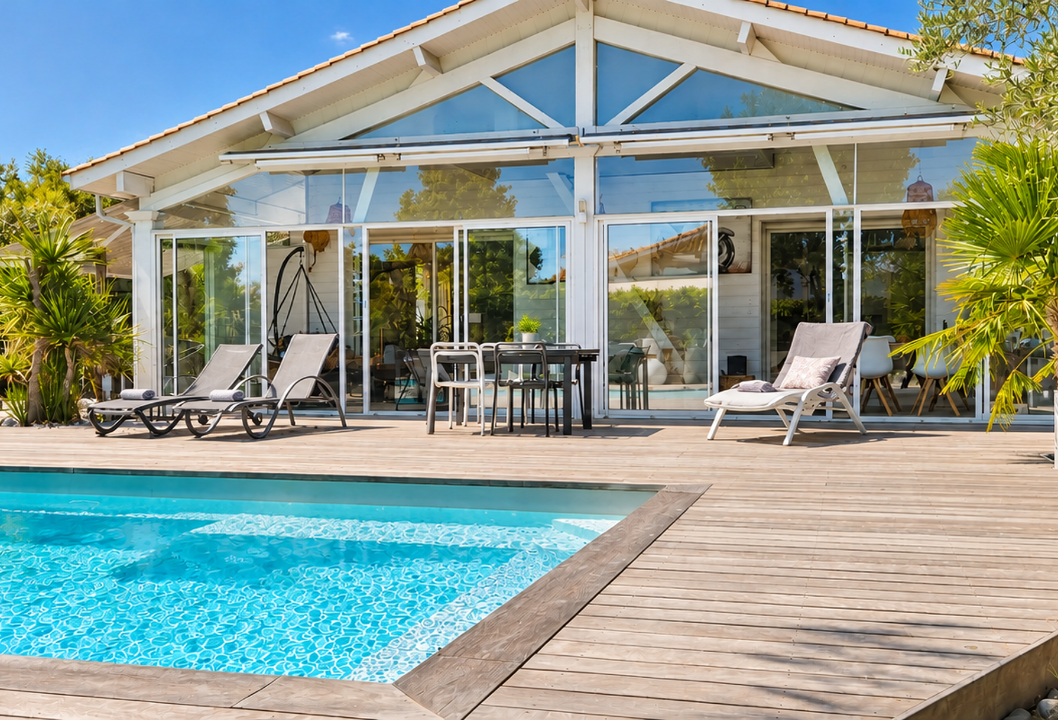 Charmante maison avec Piscine au calme, Gujan Mestras — photo 1