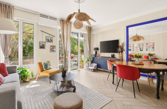 Nice Cimiez - Appartement de 3 pièces rénové dans un esprit contemporain — photo 2