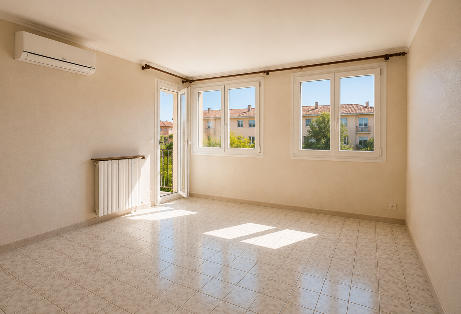 Village du Merlan 14ème   T3 avec balcon   125 000EUR — photo 1