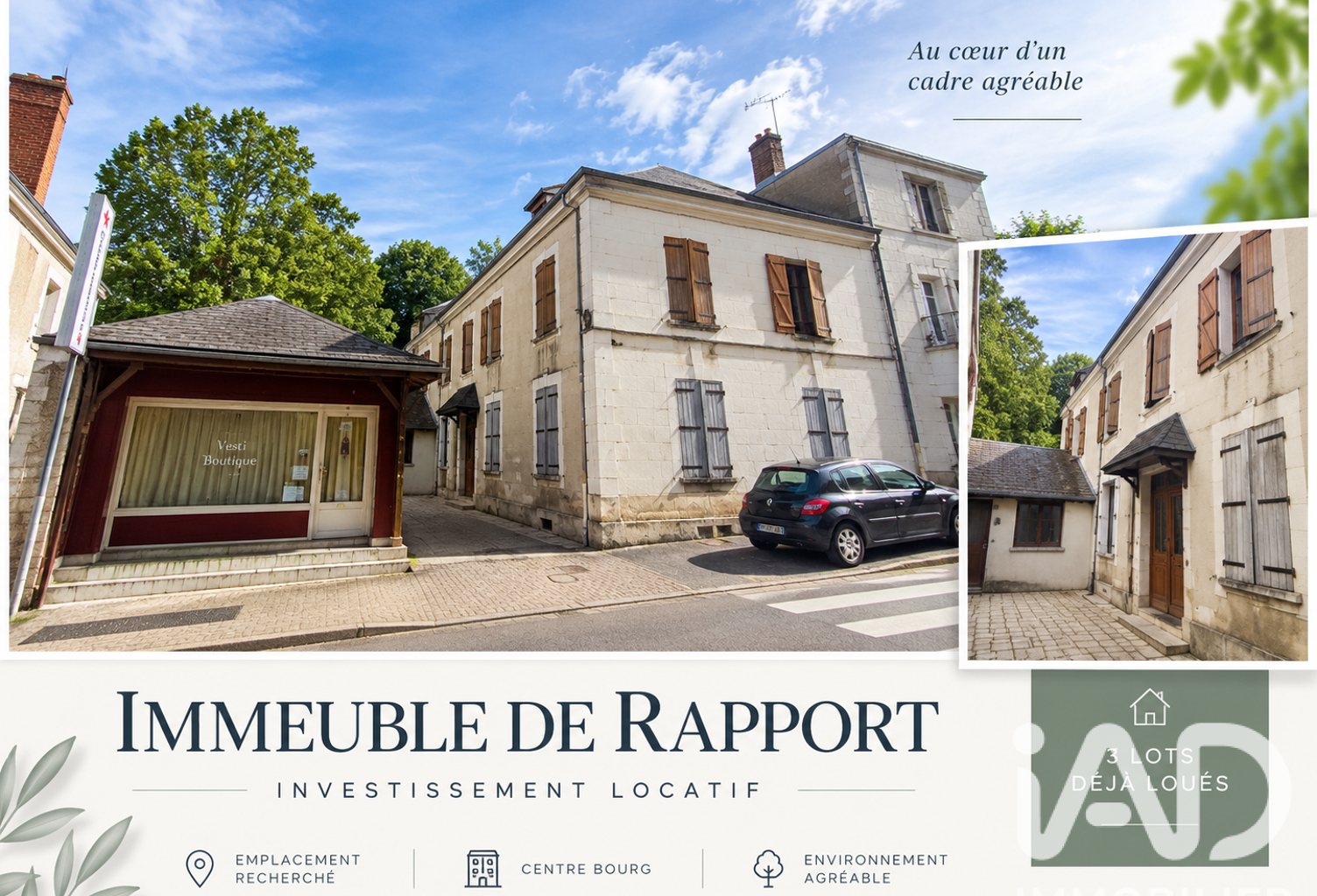 Vente Immeuble 388 m&sup2; — photo 1