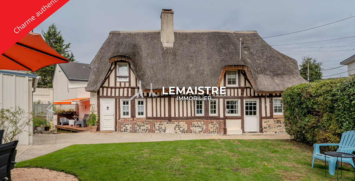 Chaumière à vendre - Le Havre - 102 m² - 2 chambres + bureau - Maison Normande avec jardin, terrasses et garage — photo 1