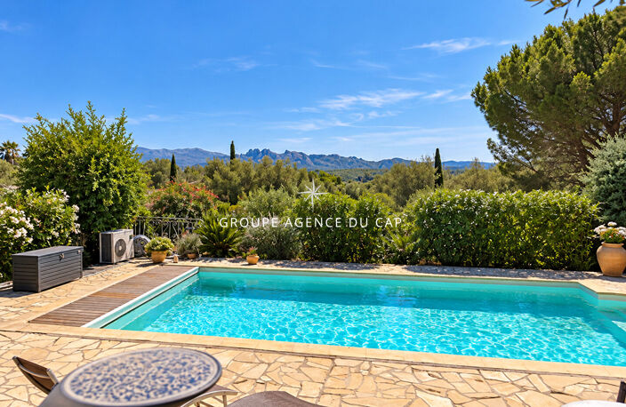 A VENDRE  LA BOUVERIE VILLA PROVENCALE PLAIN PIED PISCINE GARAGE — photo 4