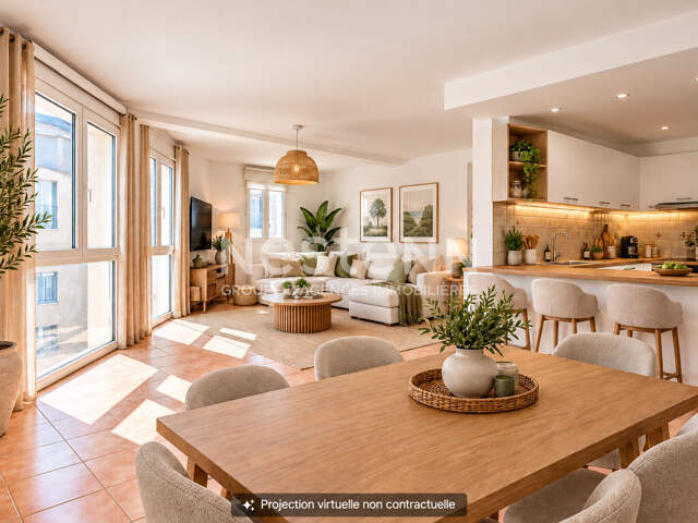 Appartement 4 pièces à vendre à Marignane - Dernier étage, calme et lumineux — photo du bien