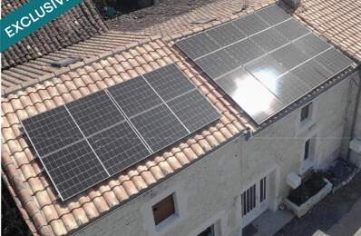 Maison en pierre, grandes chambres, potentiel d'évolution et Panneaux photovoltaïques — photo du bien