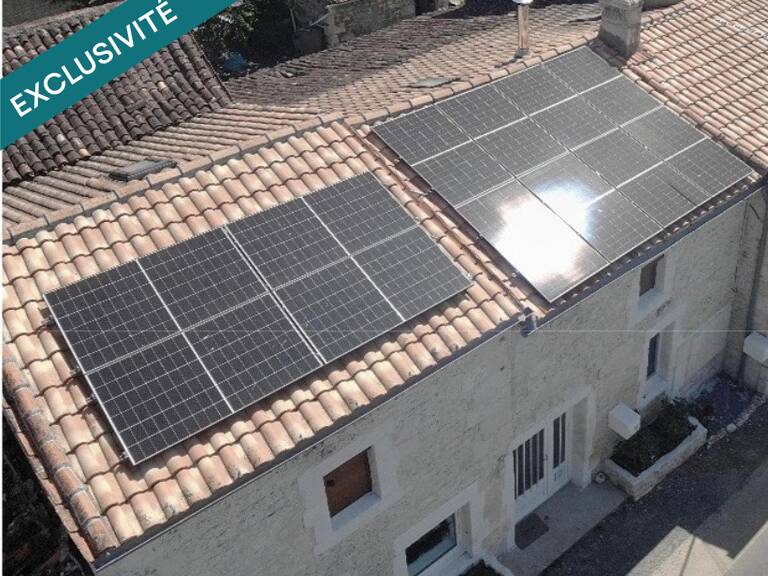 Maison en pierre, grandes chambres, potentiel d'évolution et Panneaux photovoltaïques — photo 1