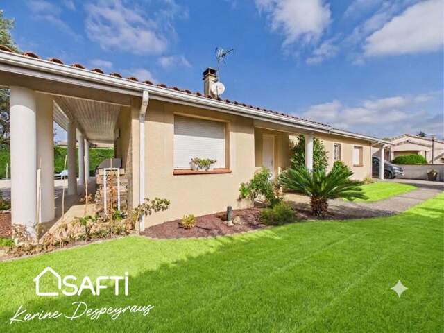 MAISON T5  PLAIN-PIED  SECTEUR PERGET / MONTURON — photo du bien