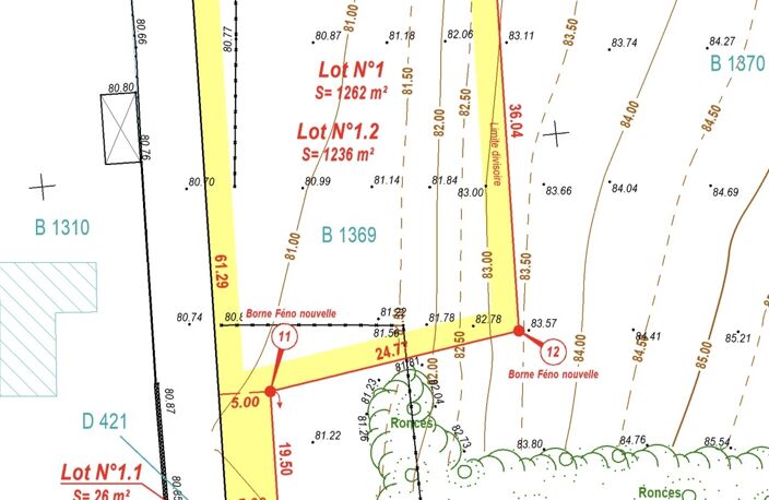 Vente Terrain à bâtir 1 262 m&sup2; — photo 4