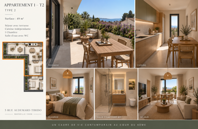 VUE MER & GRANDE TERRASSE   UN PIED-À-TERRE AUX PORTES DE LA — photo du bien