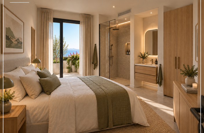 VUE MER & GRANDE TERRASSE   UN PIED-À-TERRE AUX PORTES DE LA — photo 4