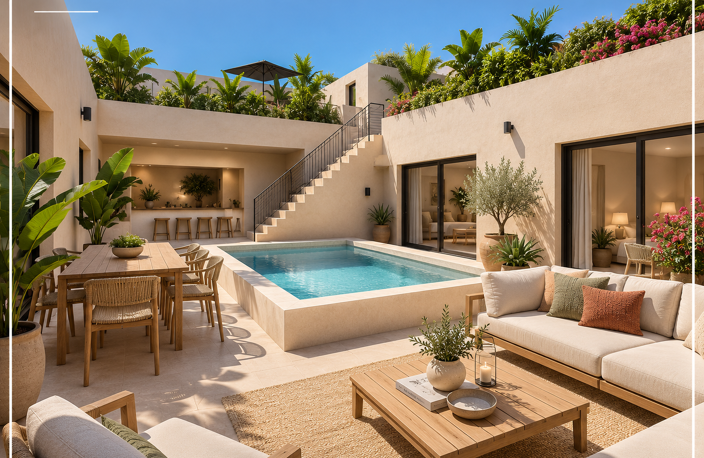 MONTREDON   T4 120 M2   PISCINE, SOLARIUM VUE MER & GRAND GA — photo 2