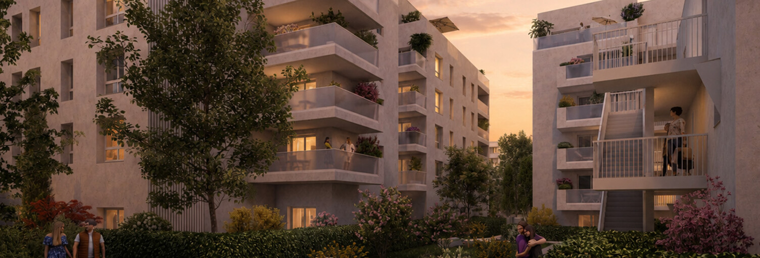 Appartement neuf T2, T3, T4, T5 Pièce 40 à 103 m² à vendre à Décines-Charpieu (69150)