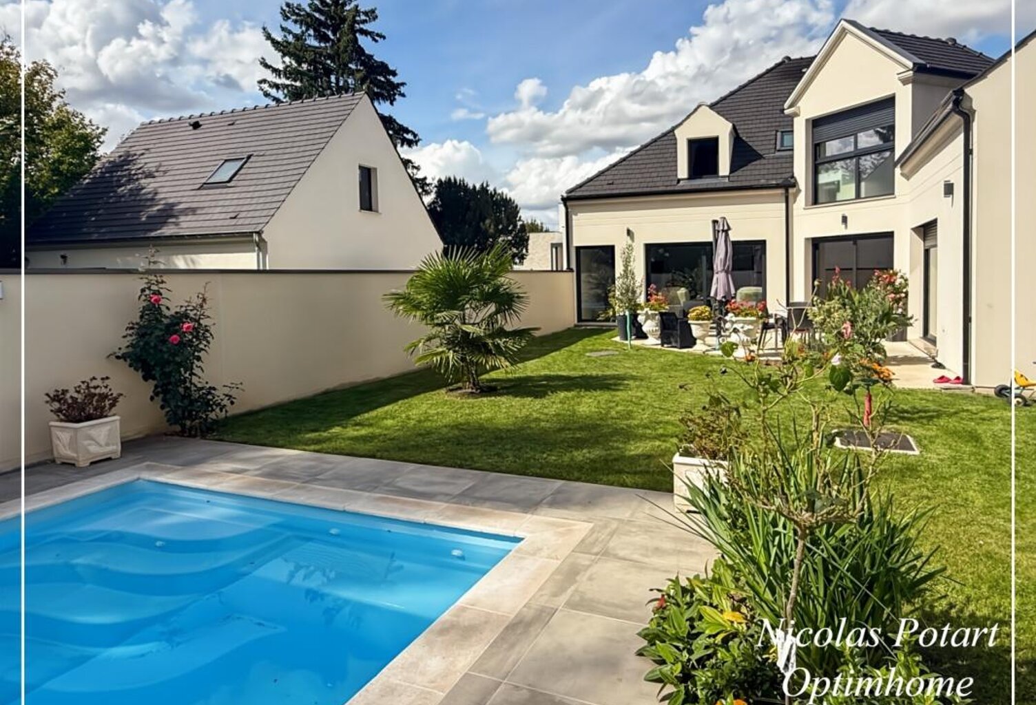 Élégante propriété contemporaine avec piscine – Prestations d’exception à Lacroix-Saint-Ouen — photo 1