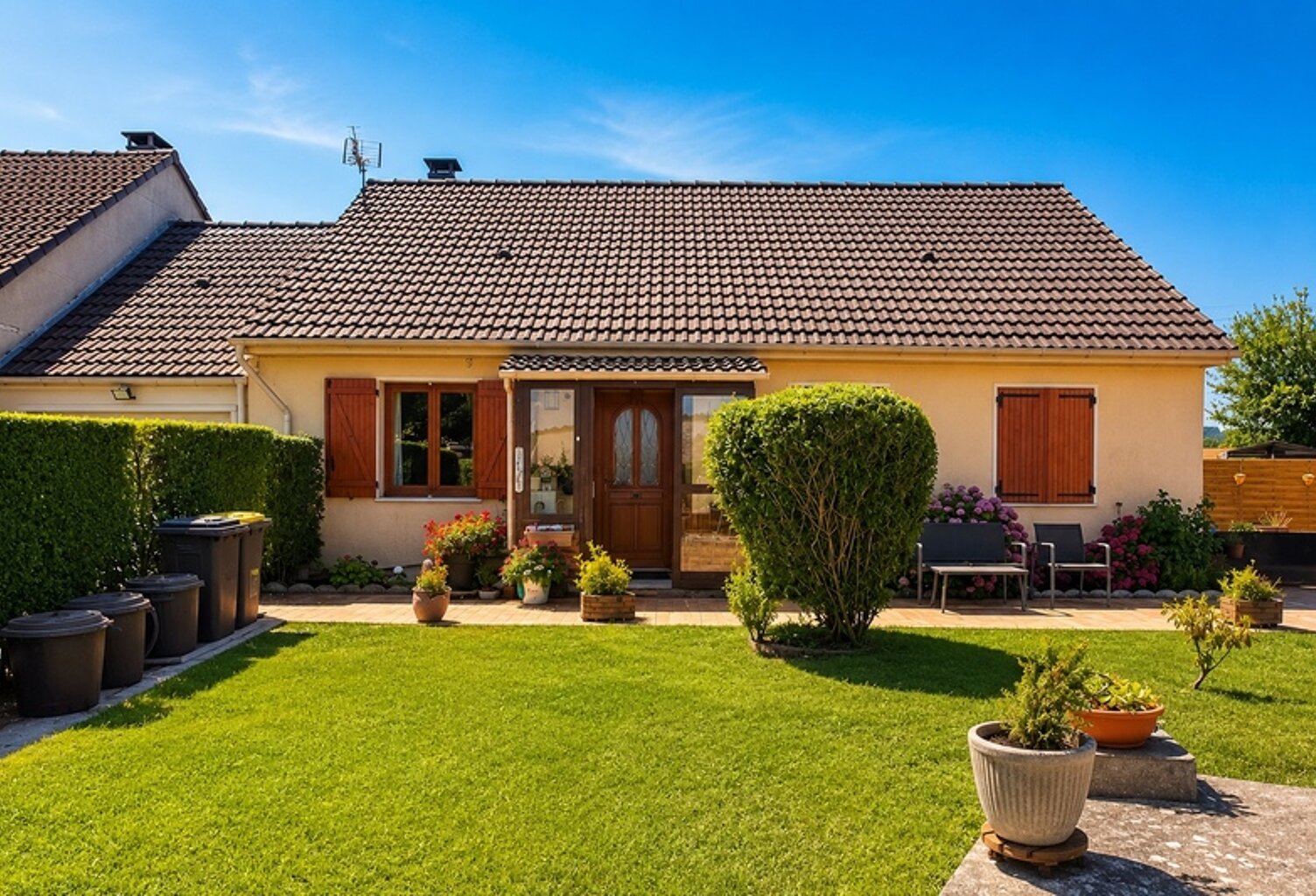 Maison 100 m² – Vie de plain-pied – 4 chambres – Jardin sans vis-à-vis – Garage CAUVIGNY (60) — photo 1