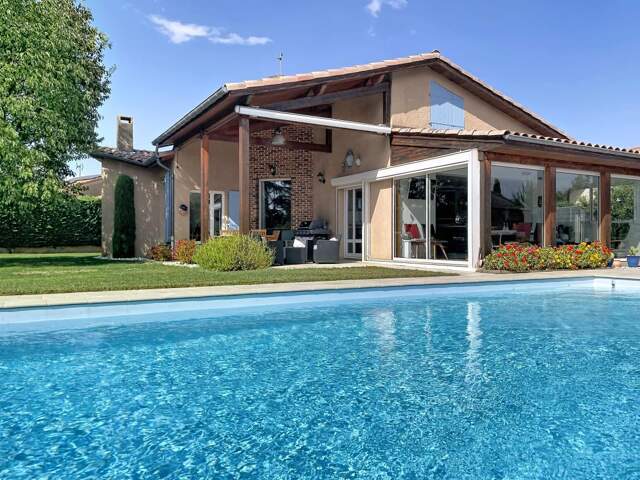 BOURG-LÈS-VALENCE — MAISON D’ARCHITECTE 160 M² | BEAU TERRAIN  | PISCINE — photo du bien
