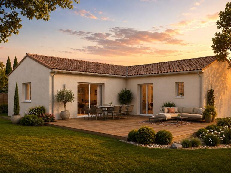 Maison à construire à Le Mung (17350) — photo 1