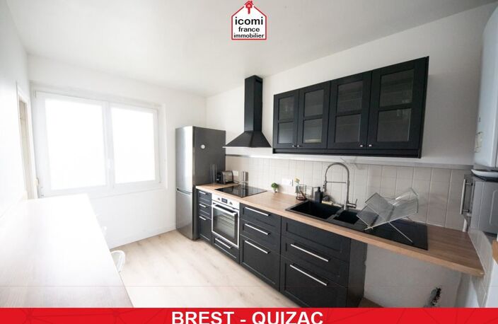FINISTERE - Brest (29200) - A VENDRE - APPARTEMENT 84M2 - 3 CHAMBRES - BALCON - DRESSING - CUISINE RECENTE - CHAUDIERE RECENTE - CAVE - EXCELLENT DPE C - PROCHE TRAM - BUSINESS SCHOOL - CHU — photo 3