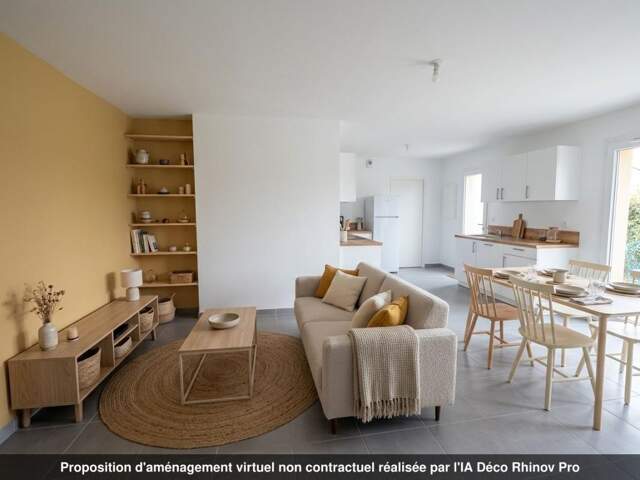 T3 en RDJ avec 2 places de stationnement — photo du bien