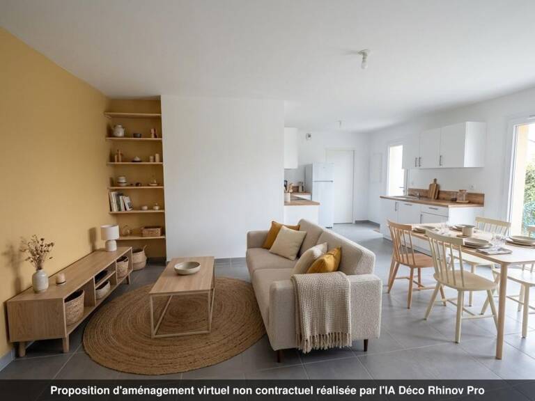 T3 en RDJ avec 2 places de stationnement — photo 1