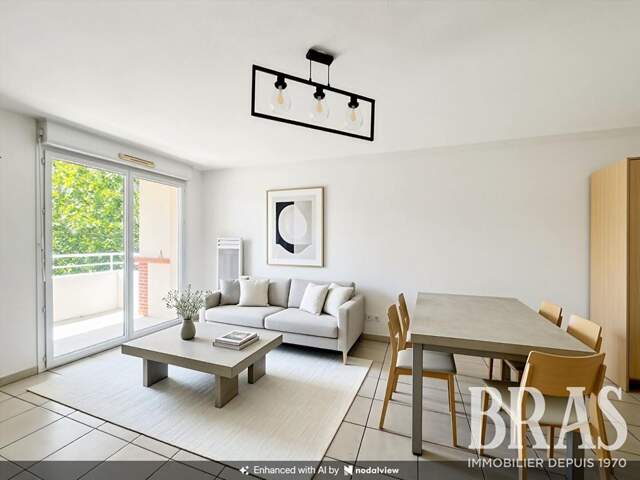 CARQUEFOU - T2 avec balcon dans une résidence sécurisée avec piscine — photo du bien