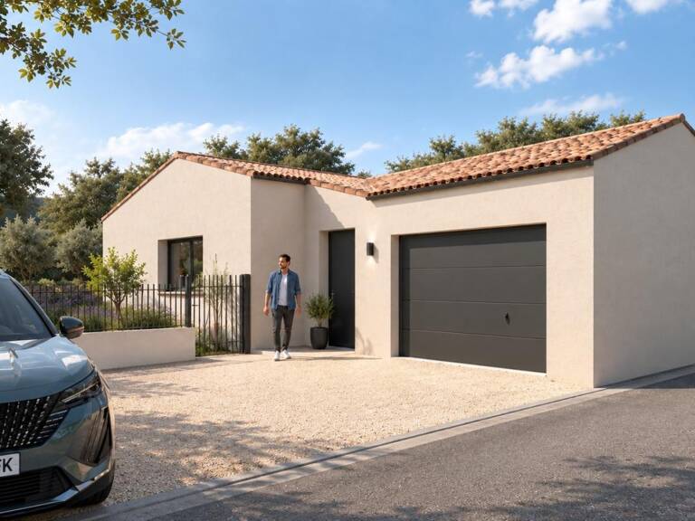À vendre : Maison de plain-pied – 95 m² habitables + garage – Coux (Ardèche) — photo 1