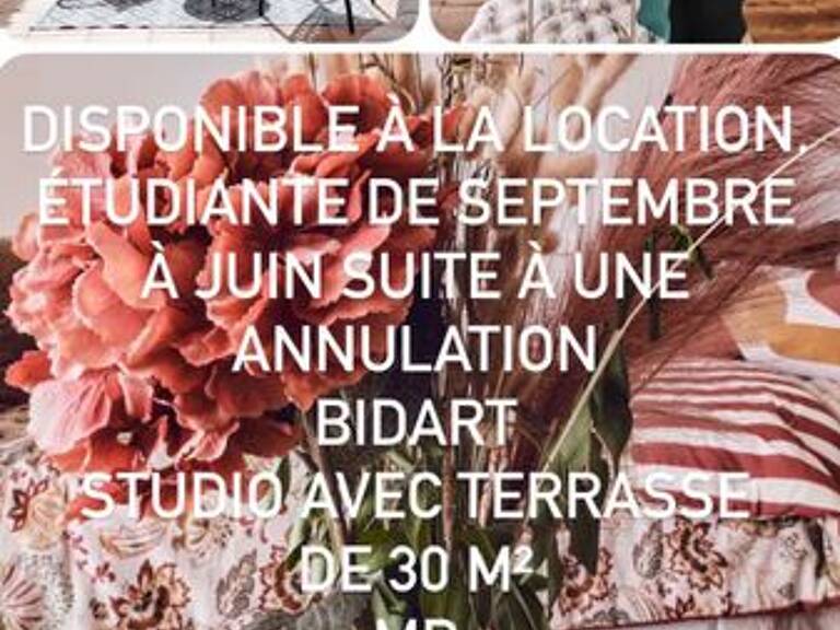 Studio de 37m2 à louer sur Bidart — photo 1