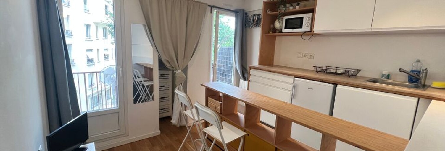 Appartement 1 Pièce 16 m² à louer à Paris 17 (75017)