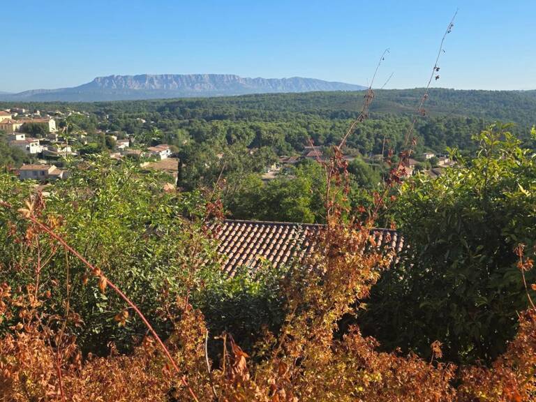A vendre terrain constructible commune Peypin/Cadolive de 517 m², vue sur Sainte Victoire — photo 1
