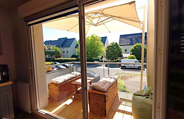 Appartement 2 chambres avec balcon et garage fermé NOYAL CHATILLON SUR SEICHE — photo 2
