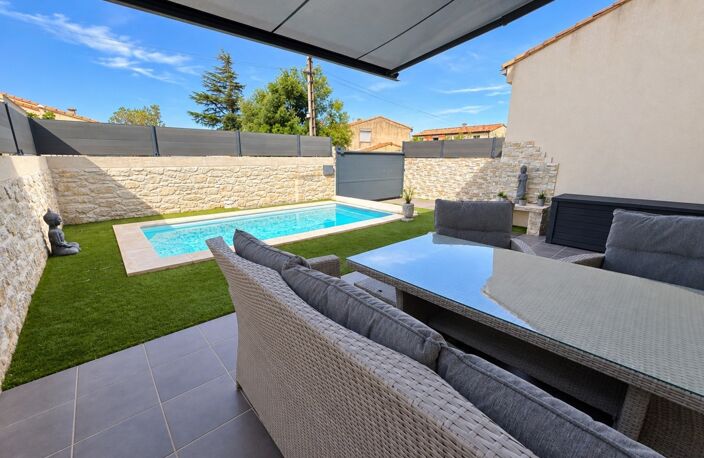 BEAUVOISIN – Maison 94 m² – 3 chambres – Piscine au sel – Garage — photo 2