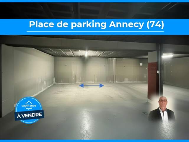 Place de parking sécurisée – Hypercentre Annecy (74) — photo du bien