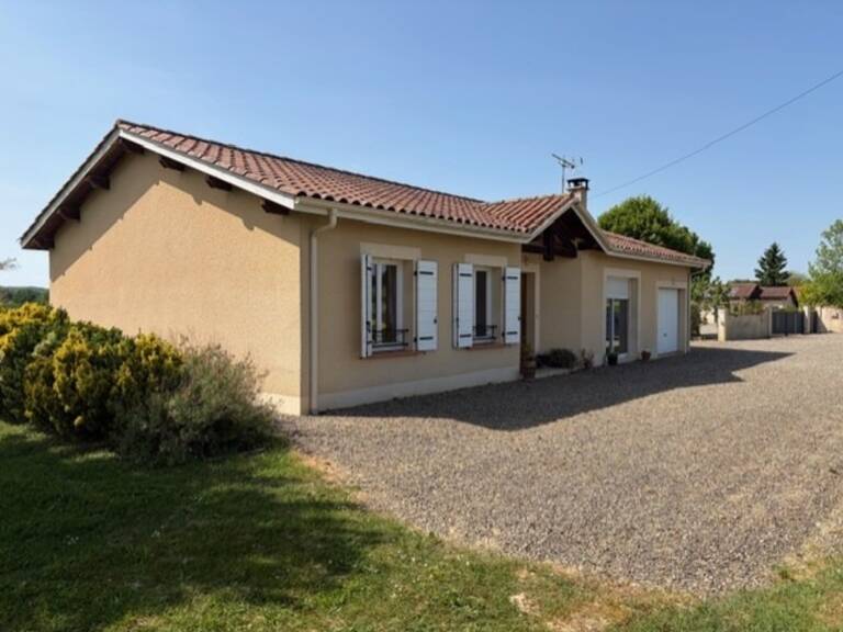 PLAISANCE(32): agréable MAISON de 2009, 3 chambres, gande piece de vie avec terrasse et VUE, calme, 2300m2 jardin clos plat — photo 1