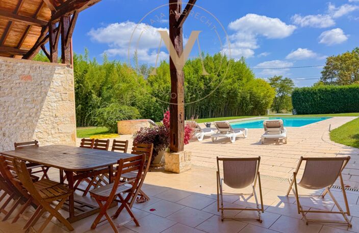 DEUX MAISONS EN UNE • 10 CHAMBRES • 2 PISCINES • JUSQU’À 10 HA SAINT GEORGES (47) — photo 3