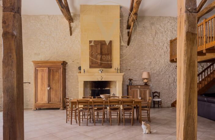 DEUX MAISONS EN UNE • 10 CHAMBRES • 2 PISCINES • JUSQU’À 10 HA SAINT GEORGES (47) — photo 4
