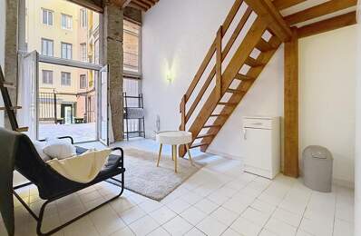 Studio de charme avec mezzanine proche de la place Sathonay — photo du bien