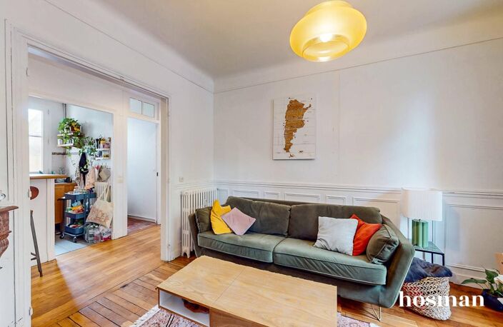 Appartement traversant 3 pièces de 62m² - Avenue Pierre Brossolette, Montrouge — photo 2
