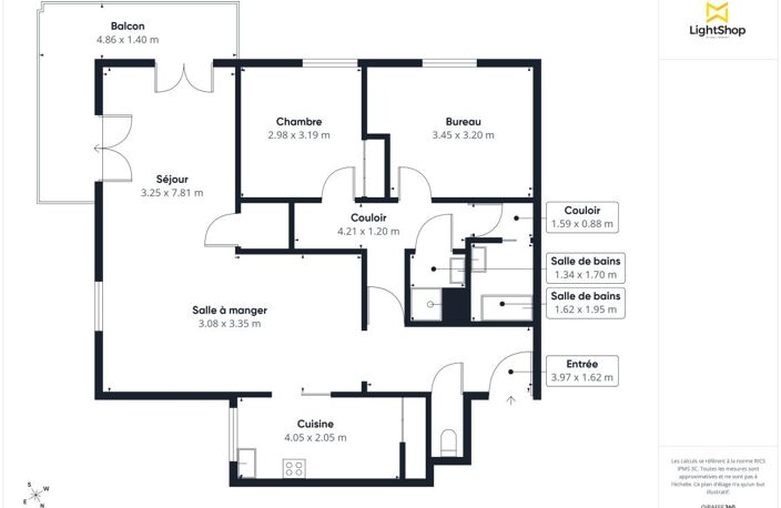 Appartement 4 pièces de 89 m² avec balcon - Rue De La Bergère, L'Haÿ-Les-Roses — photo 2