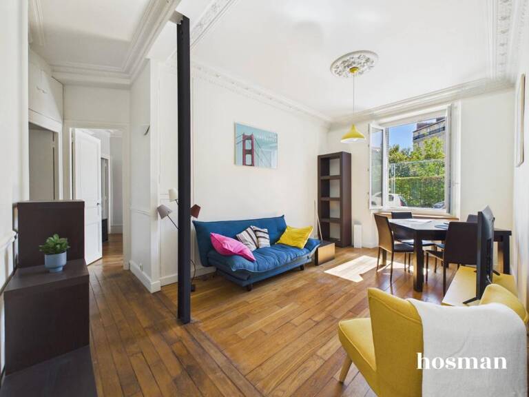Appartement 2 pièces, 49 m² - cave - Rue Bartholdi, Boulogne-Billancourt — photo 1