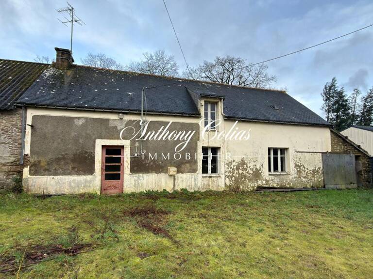MORÉAC, PROJET DE RÉHABILITATION TOTALE - TERRAIN DE 1770 M² — photo 1